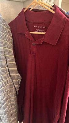 MENS XL SHIRTS, VAN HUESAN, CROFT & BORROW, GRAND SLAM, GEORGE GOLF AMONGST OTHERS