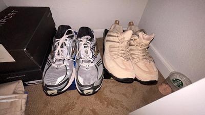 MEN’S LANDS END AND BROOKS SHOES SZ 13