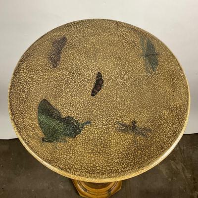 157 Decorative Hand-Painted 4ft Column