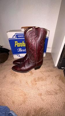 MENS DAN POST WESTERN BOOTS SZ-12D