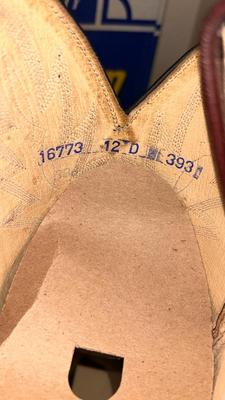 MENS DAN POST WESTERN BOOTS SZ-12D