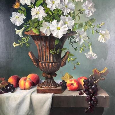 161 Original Oil Painting of Still Life by Jane Brandes