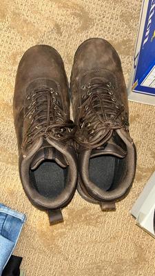 MENS ROCKPORT SHOES AND LIKE NEW SEALTEX BOOTS