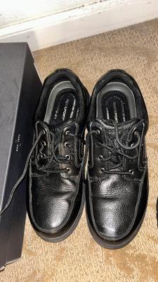 MENS ROCKPORT SHOES AND LIKE NEW SEALTEX BOOTS