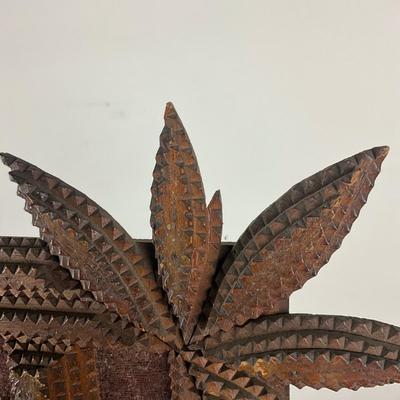 165 Two Hand-Made Tramp Art Framed Prints