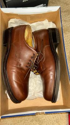 MENS DRESS SHOES, CROFT & BORROW SIZE 13 and FLORSHEIM SZ-12