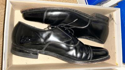 MENS DRESS SHOES, CROFT & BORROW SIZE 13 and FLORSHEIM SZ-12