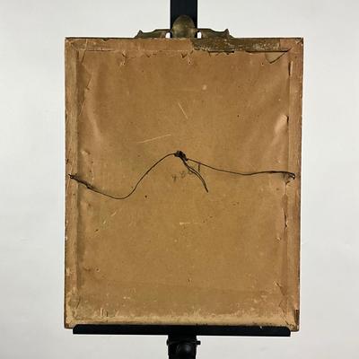 172 Antique Frame Image Of Woman "Weeping Magdaline" Signed J.J. Hemmer