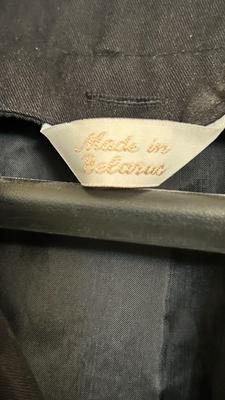 WOMENS PRESTON & YORK LEATHER BLAZER AND NEW YORK HARBOR RAIN COAT