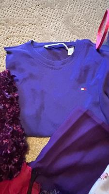 WOMENS SCARVES, NECKLACES, A SHIRT. AND TRAVEL POUCH