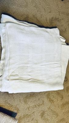 EDDIE BAUER SUPER SOFT THROW BLANKET, QUEEN KNIT BLANKET AND ANOTHER COZY THROW