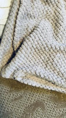 EDDIE BAUER SUPER SOFT THROW BLANKET, QUEEN KNIT BLANKET AND ANOTHER COZY THROW
