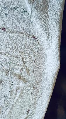 VERY LARGE BEAUTIFUL QUILTED BLANKET