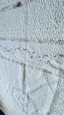 VERY LARGE BEAUTIFUL QUILTED BLANKET