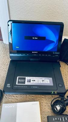 ITS A “SONY” LOT OF GOODS, A PORTABLE DVD PLAYER, WALKMAN CD PLAYER AND TRANSISTOR TYPE RADIO
