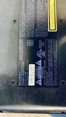 ITS A “SONY” LOT OF GOODS, A PORTABLE DVD PLAYER, WALKMAN CD PLAYER AND TRANSISTOR TYPE RADIO