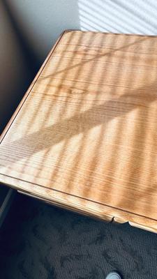 DESK, CHAIR, AND PAINTING