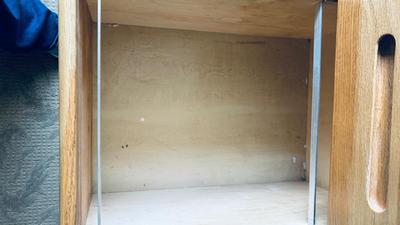 DESK, CHAIR, AND PAINTING