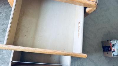 DESK, CHAIR, AND PAINTING