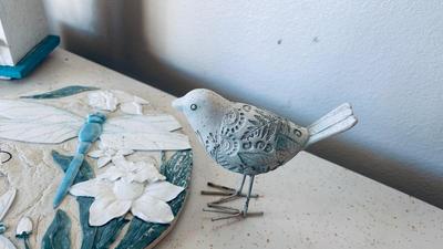 BIRD HOUSE, AND OUTDOOR DECOR