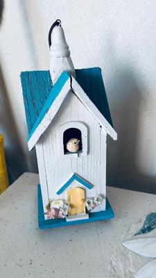 BIRD HOUSE, AND OUTDOOR DECOR