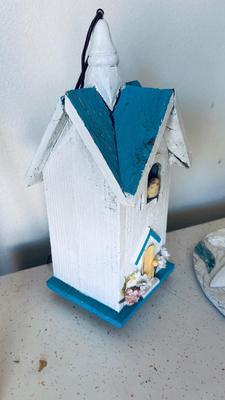 BIRD HOUSE, AND OUTDOOR DECOR