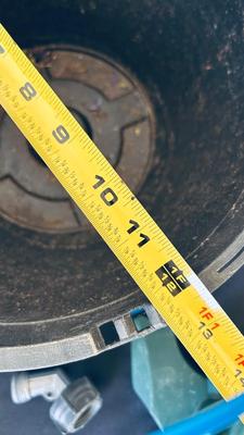 PLANTERS, PAINTED ROCKS, TOMATO CAGE AND SPRINKLER