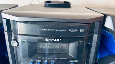 SHARP HOME STEREO MODEL: CP-XP3300