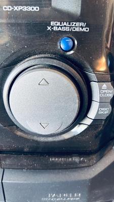 SHARP HOME STEREO MODEL: CP-XP3300