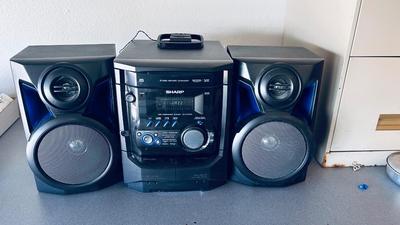 SHARP HOME STEREO MODEL: CP-XP3300