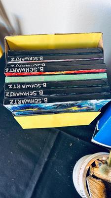 ART EASEL, PAINT BRUSHES GALORE, AND CANVASES FOR REPURPOSING OR HANGING ON YOUR WALL