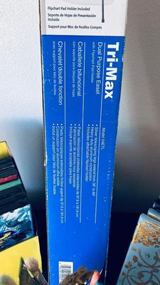 ART EASEL, PAINT BRUSHES GALORE, AND CANVASES FOR REPURPOSING OR HANGING ON YOUR WALL