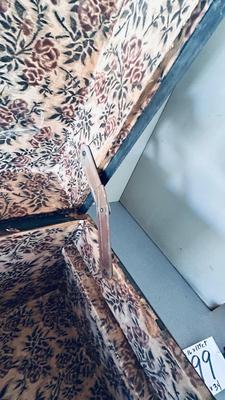 U.S. 1942 MILITARY CRATE, AND ANTIQUE CHEST