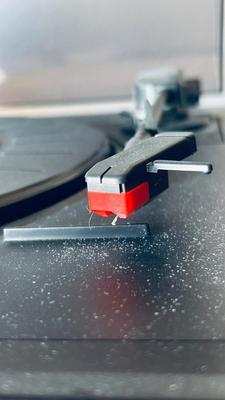 PANASONIC HOME STEREO WITH CASSETTE DECK AND RECORD PLAYER