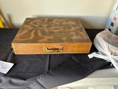 SUPER COOL CONDUCTORS HAT, MINI TRAIN SET IN A TIN AND WOODEN CRATE