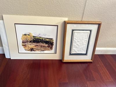 SIGNED AND NUMBERED. 18/100 WILLIAM HABIERA PRINT AND DENNIS REINKE ARTWORK 83/300