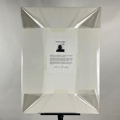 176 Oil on Paper Of Path With Clouds By Russian Artist Sergey Cherep