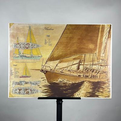 182 Print in Sepia Colors "Sailors”
