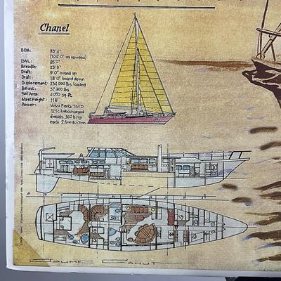 182 Print in Sepia Colors "Sailors”