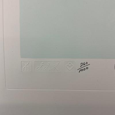 206 Botanical "Blue Winged Warblers" In 1987 By M. Bernard Loates #260/1000