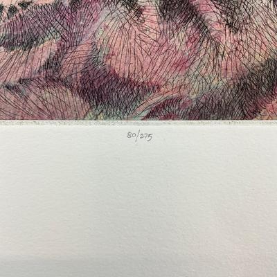 211 Limited Edition Giclee "Study In Red" By Dale Bradley