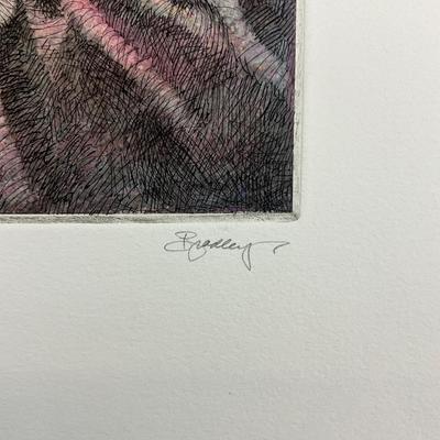 211 Limited Edition Giclee "Study In Red" By Dale Bradley