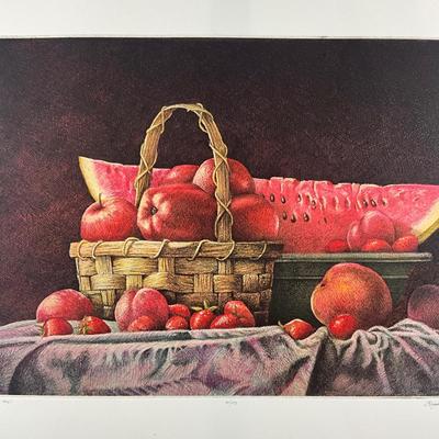 211 Limited Edition Giclee "Study In Red" By Dale Bradley