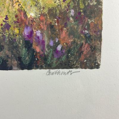 224 "Summer Elms" Print Process By Peggy Corthouts