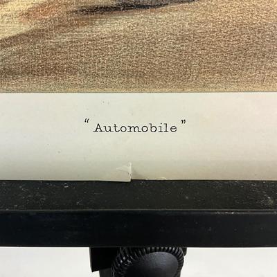 230 Vanity Fair Chromolithograph "Automobile"
