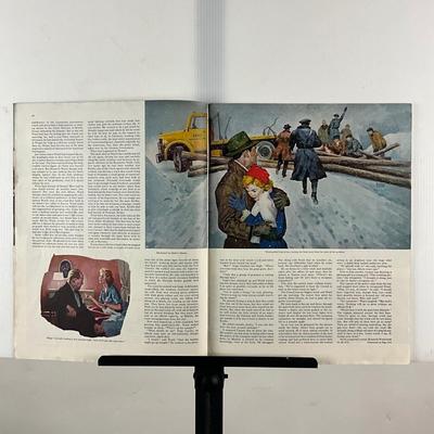 245 Post Magazine June 30th, 1956 Kids Chasing Fire Truck On Motor Cycle And On Horse Back