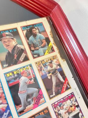 LOT 263Y: 1988 Topps Baseball Cards Uncut Sheet