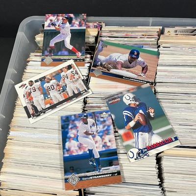 LOT 265Y: Mixed Lot of Sports Cards - Baseball, Football. Basketball - Michael Jordan, Roy Halladay and More