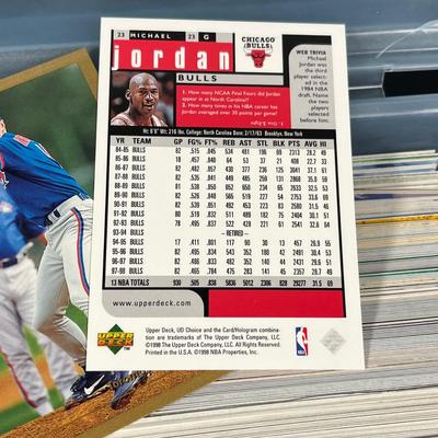 LOT 265Y: Mixed Lot of Sports Cards - Baseball, Football. Basketball - Michael Jordan, Roy Halladay and More