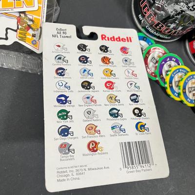 LOT 269Y: Mixed Lot of Football Collectibles